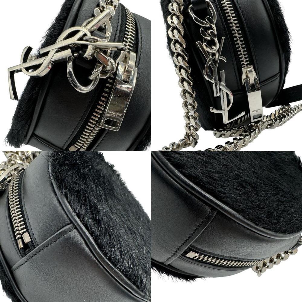 Saint Laurent Bag Also pigtails black Shoulder leather - Picture 4 of 5